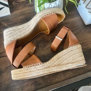 Brand New!! Franco Clemens Espadrille Wedge Sandal